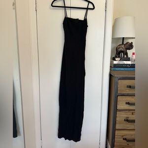 Karma Maxi Dress in Black Backless Lovers + Friends